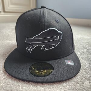 Buffalo Bills Baseball Hat, Kids, Black, Fitted